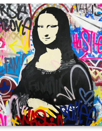 Mona Lisa Street Art